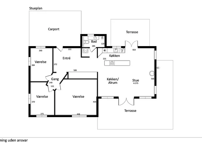 Spacious Summer House With Pool Ferienhaus Vejby